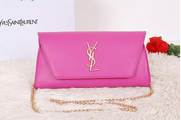 2014 New Saint Laurent Small Betty Bag Calf Leather Y7139 Rose